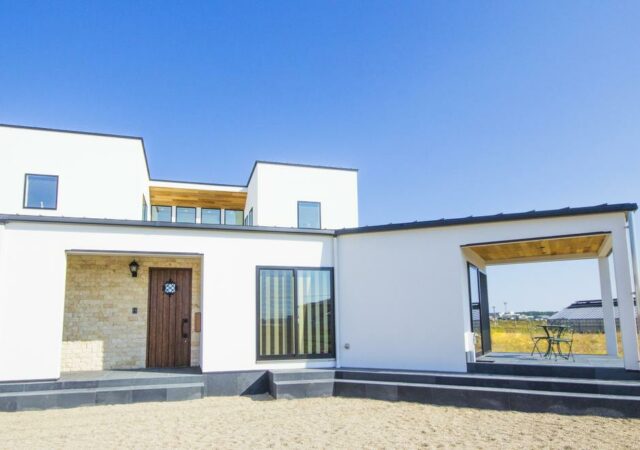 宮崎市｜中庭｜採光｜シンプルモダン｜パッシブデザイン｜光と空気が集まる家